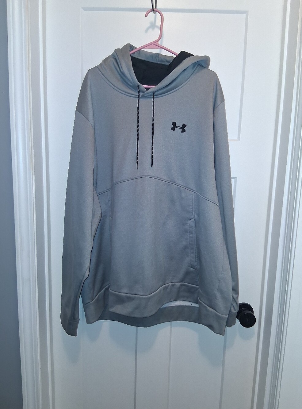 Under Armour Light Gray Men's Pullover Hoodie Size 3XL - Picture 1 of 3